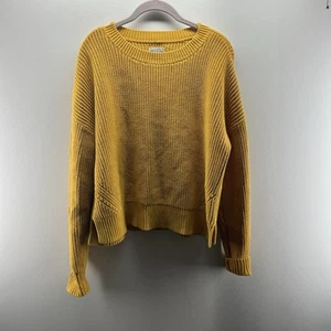 Maglione Duluth donna medio oro giallo Heritage maglione punto shaker L/S - Foto 1 di 5
