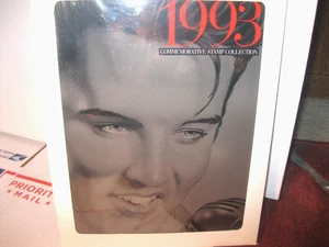 1993 COMMEMORATIVE STAMP COLLECTION #8993 ELVIS PRESLEY COMPLETE W/STAMPS - Picture 1 of 1