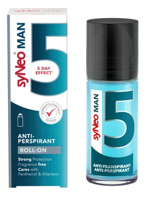 Mens Antiperspirant Roll On 5 Day Protection Strong Deodorant 70 Applications! - Image 1 of 4