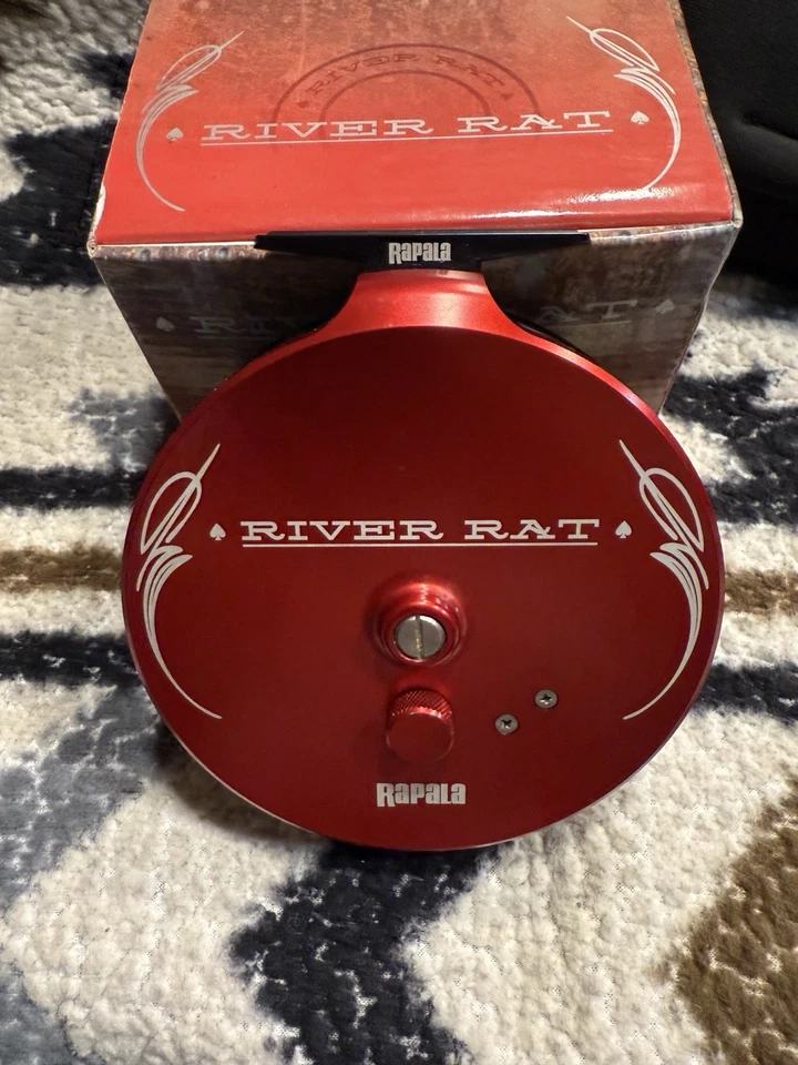 Carrete de pasador central Rapala River Rat Foto 1 de 4