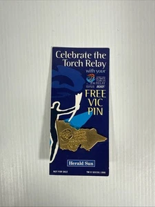 Sydney 2000 Olympic Games Torch Relay Victoria State Pin - Picture 1 of 2