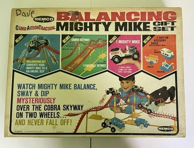 Balancing Mighty Mike Gift Set 1968 Remco New In Box Unused Vintage - Image 1 of 4