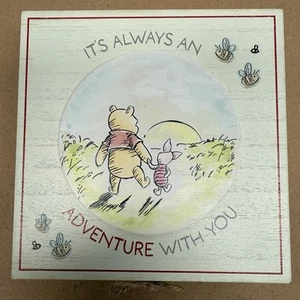 Disney Winnie The Pooh It’s Always An Adventure With You Keepsake Box - Picture 1 of 13