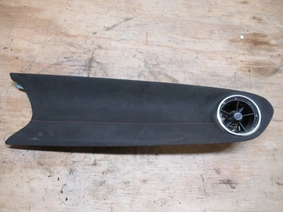 16-24 CHEVY CAMARO SS ZL1 DASH TRIM BLACK SUEDE ORANGE STITCH VENT PANEL COVER - Image 1 of 4