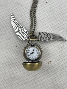 Harry Potter Schnatz Halskette mit Uhr - Bild 1 von 2