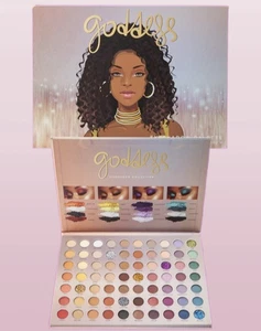 PALETA DE SOMBRAS DE OJOS GODDESS 70 PIEZAS SOMBRA - NUEVA SIN CAJA - Imagen 1 de 5