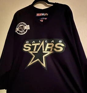 Vintage Dallas Stars CCM Center Ice Training Trikot ~ Herren XL - Bild 1 von 4
