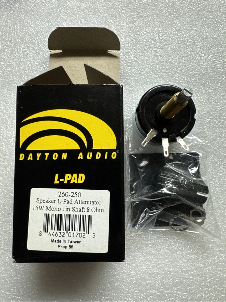 L-pad 15w Mono 1 Shaft 8 Ohm