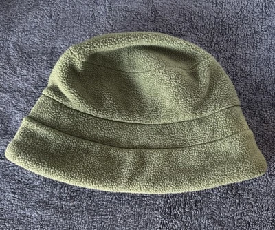 Sombrero de cubo Lands End cálido polar Aircore verde invierno talla S/M Polartec Foto 1 de 4