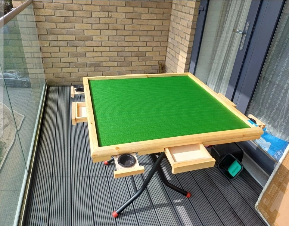 Mahjong Table Portable Mahjong Table Games Full Size Large 90cm Folding - Image 1 of 1