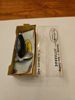 vintage fred arbogast jitterbug lure - Image 1 of 4
