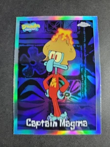 Captain Magma 2025 Topps cromo Bob Esponja refractor - Imagen 1 de 2