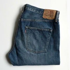 [Excellent atmosphere] Denim [Denim pants] 36 Denime Indigo ORIZZONTI Orizonti - Picture 1 of 8