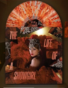 Taylor Swift Life of a Showgirl Tiny Bubbles Red Lipstick Lace Vinyl LP - Picture 1 of 2