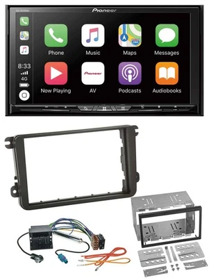 Pioneer 2DIN MP3 USB DAB DVD Bluetooth Autoradio für VW Caddy Golf 5 6 Jetta ab - Bild 1 von 4