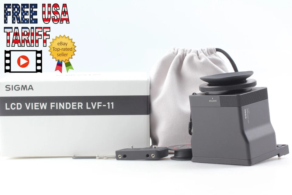 [Almost Unused] Sigma LVF-11 LCD Viewfinder for Sigma fp camera From JAPAN - Image 1 of 4