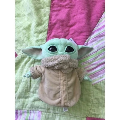 Juguete de peluche Star Wars Mandalorian The Child Grogu Baby Yoda 9" usado en excelente estado Mattel 2021 Foto 1 de 3