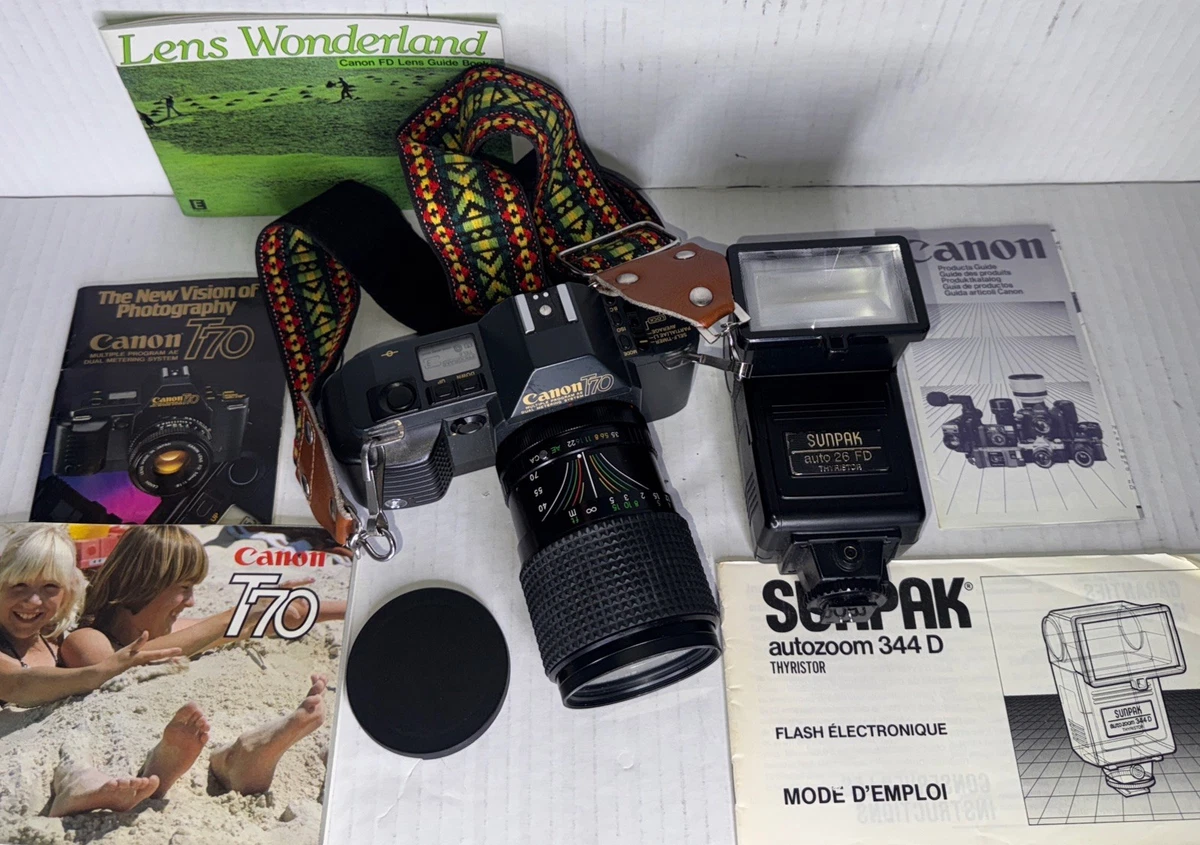 Canon T70 Film Cameras for sale | eBay