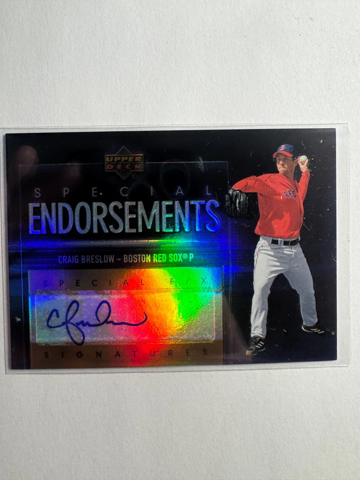 K280,754 - 2006 Upper Deck Special F/X Special Endorsements #BW Craig Breslow - Image 1 of 1
