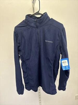 Columbia Klamath Range 12 Half Zip Navy Size Medium - Image 1 of 3