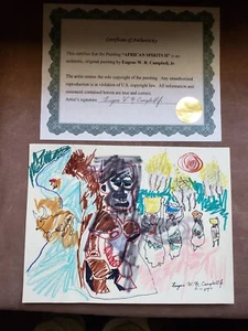 Eugene WR Campbell Jr 12X9 Paintings From 2007. - Picture 1 of 8