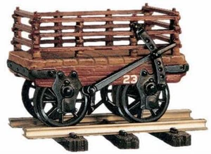 Spur 0e Hochbordwg. -Schieferwagen - 1t Slate Wagon-  2-achsig - Peco OR23 - NEU - Bild 1 von 1