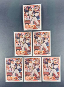 2023 TOPPS UPDATE PATRICK BAILEY RC 6-PACK LOT #US8 GIANTS QNTY DISCOUNT! - Picture 1 of 2