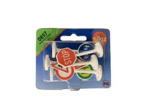 SIKU 0857 Spielzeug Verkehrszeichen Zubehör Spielzeugauto Verkehrszeichen - Bild 1 von 2