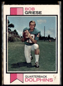 1973 Topps #295 Bob Griese (wrinkle/crease) - Picture 1 of 2