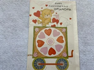 Happy Valentine's Day Grandpa Unused Greeting Card - Picture 1 of 2