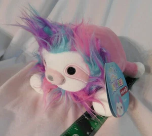 Peluche 8" L Nuevo Rayen Laying Pink Sloth HugMees Squishmallows 2021 Target Melen - Imagen 1 de 11