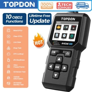 2025 TOPDON AL400 OBD2 Code Reader Check Engine Fault Scanner Diagnostic Tool - Picture 1 of 21