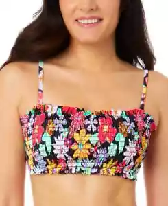 Salt + Cove Juniors Bikini Top Penny Lane gesmockt Cami kleines Bandeau - Bild 1 von 4