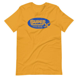 SUPER X Drug Stores DrugStore Retro Graphic Tee Shirt Unisex T-Shirt
