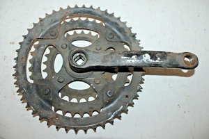 Prowheel Drive Side Right Crank Arm BCD129/75-4 152mm 48/38/28T Fast USA Shipper - Picture 1 of 20