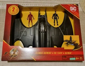 DC: The Flash Movie - Ultimate Batwing + Batman & Flash Figures - Spin Master - Picture 1 of 7