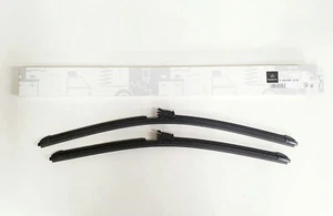 Genuine Mercedes-Benz S Class Heated Front Wiper Blades - set of 2 - 222 models  - Picture 1 of 8