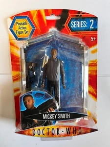 BNIB DOCTOR DR WHO BBC SERIES 2 MICKEY SMITH TOY ACTION FIGURE CHARACTER - Picture 1 of 4