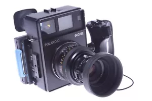 ✅ POLAROID 600 SE INSTANT FILM PACK CAMERA *WORKS 100%* MAMIYA 127MM 4.7 LENS - Picture 1 of 11