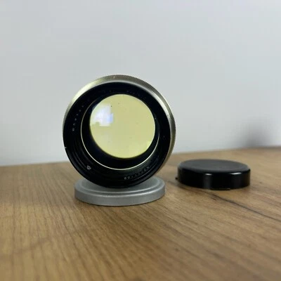 Jupiter-9 f2/85mm RED P USSR Soviet copy SONNAR Lens to 85mm Camera Kiev Contax - Image 1 of 4