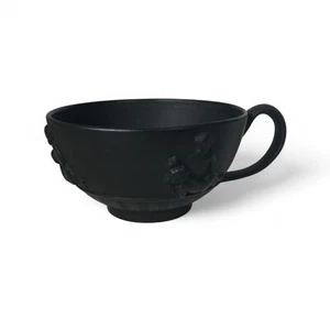 18th Century Wedgwood Black Basalt Teacup - Picture 1 of 6