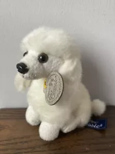 Aurora Classic White Poodle Puppy Plush Toy Hand Crafted 2003 - Picture 1 of 6