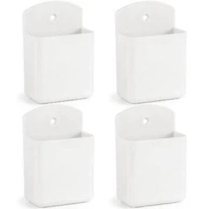 4 pack Remote Control Holder Wall Mount,Self Adhesive TV Remote Holder - Picture 1 of 8