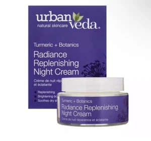 Urban Veda Radiance Night Cream Turmeric + Botanics 50ml - Picture 1 of 1