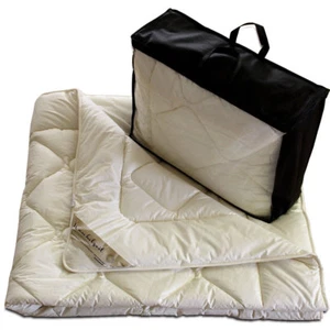 100% Merino Schaf-Schurwoll Sommerdecke Schurwolle Decke Bettdecke Sommerbett - Bild 1 von 12