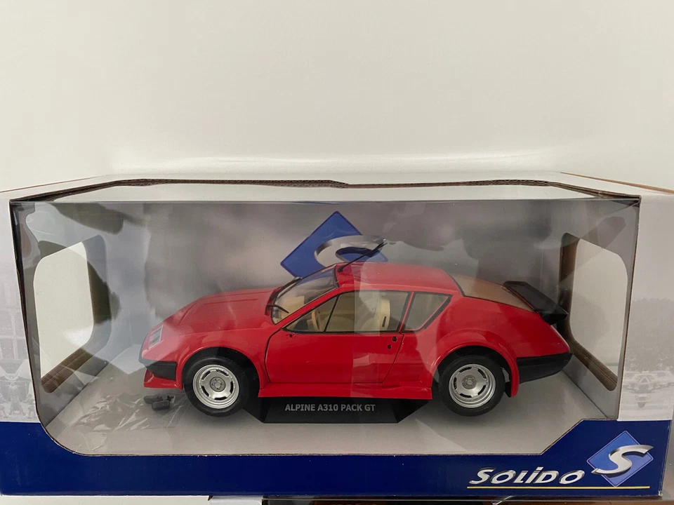 Alpine A310 Pack GT Rosso Solido 1/18 - Immagine 1 di 1