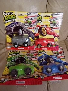 Heroes of Goo Jit Zu X4 - Goo Mobiles - Burnout, Powerhouse Smash And Wreckin - Bild 1 von 6