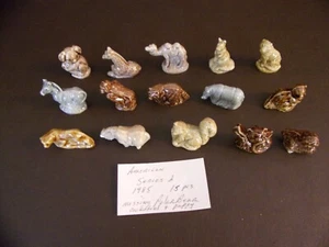American Series #2 Red Rose Tea Figurines Lot Of 15 Pieces By Wade Of England - Picture 1 of 5