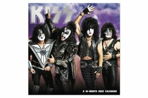 Calendario de pared mensual KISS 2022 12"" x 12"" NUEVO TODAVÍA SELLADO - Imagen 1 de 8