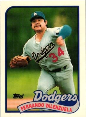 1989 Topps #150 Fernando Valenzuela Collector's Edition (Tiffany) - Image 1 of 2